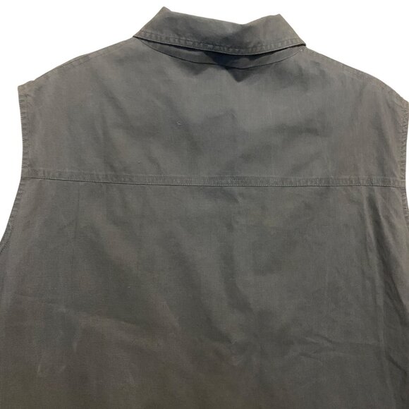 Tag Safari Men's Vest Gray Sz M Outdoor Hunting Utility Multiple Pockets Gorp - Picture 9 of 16
